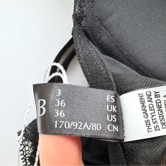 LA PERLA Ballade Sheer Underwire Lace-Trim Bodysuit NWT - Picture 11 of 16